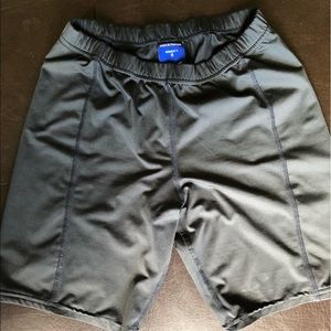Mizuno stretch shorts volleyball black athletic stretch shorts size small